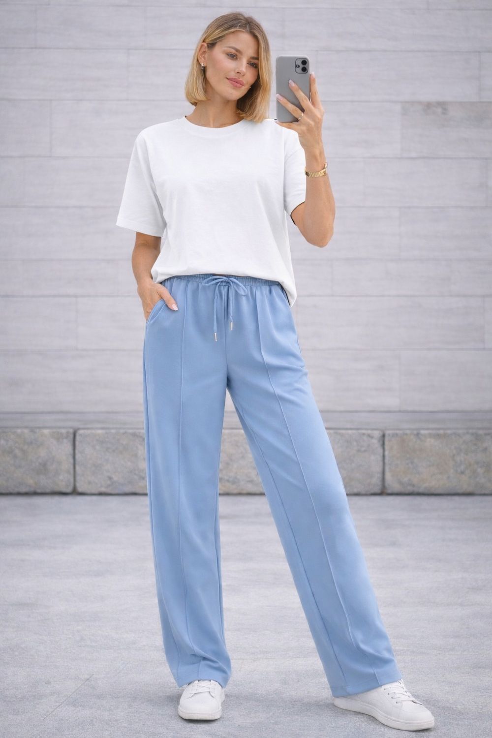 Comfy Travel Pants Met Zakken - Comfortabele Broek Rechte Fit Dames