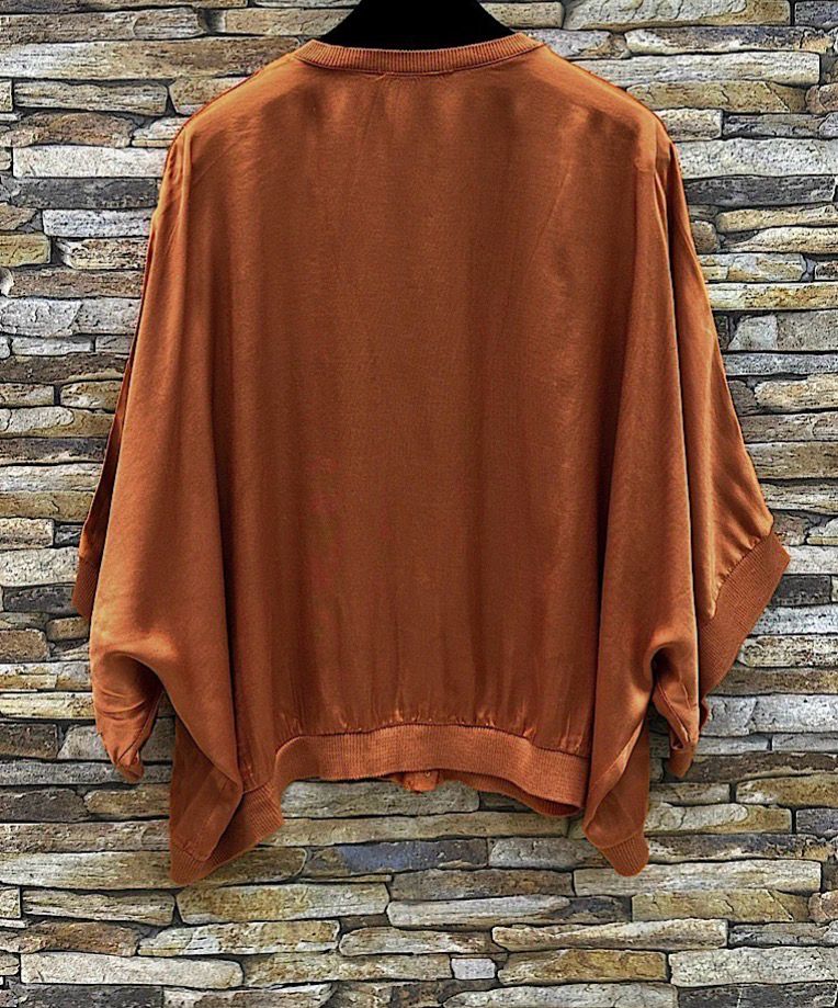 Korte GILET Voor Danes- Satin Look Kimono Gilet