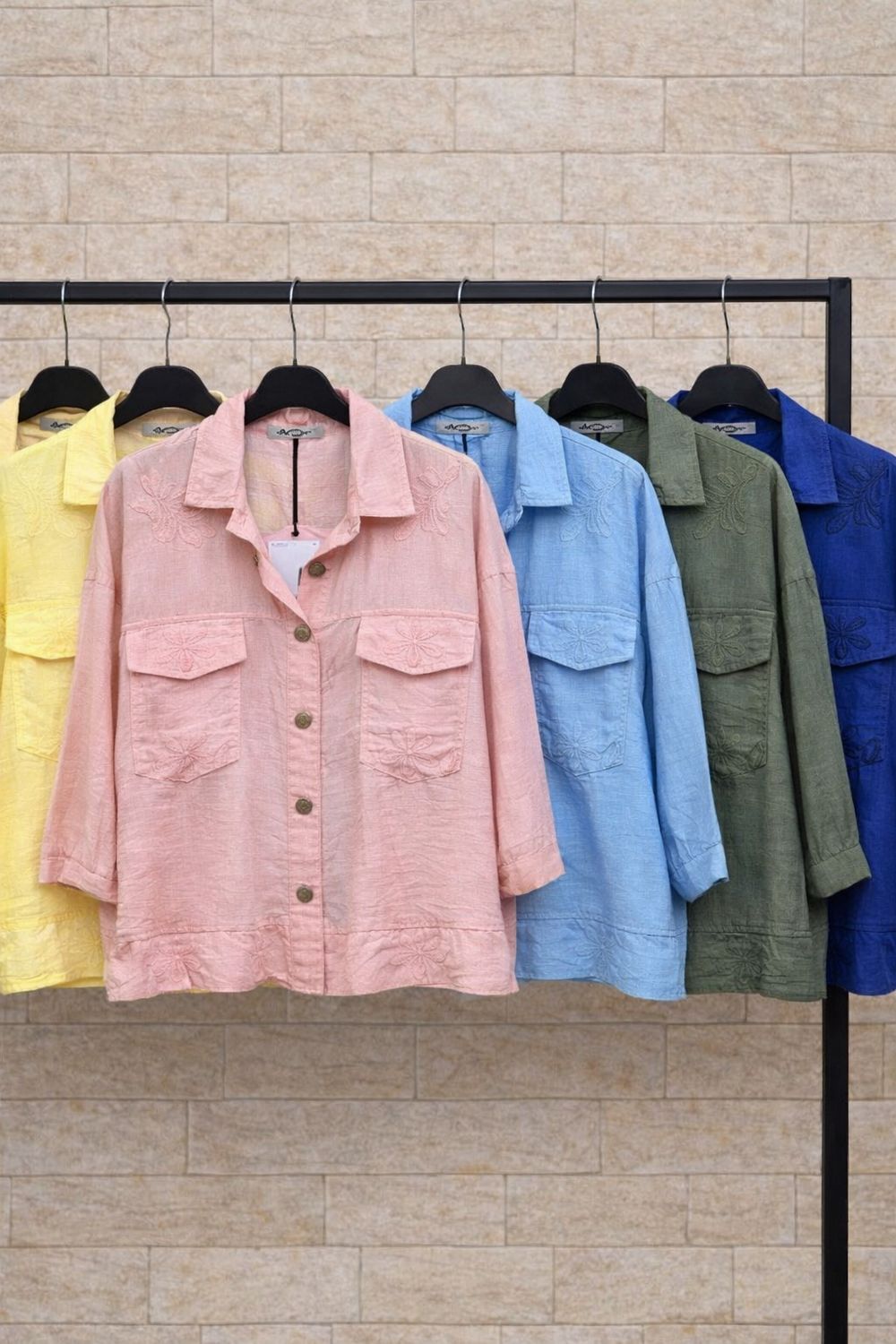 Infinity Me Viscose Jacket met Borduur- Kort Jasje Voor Dames