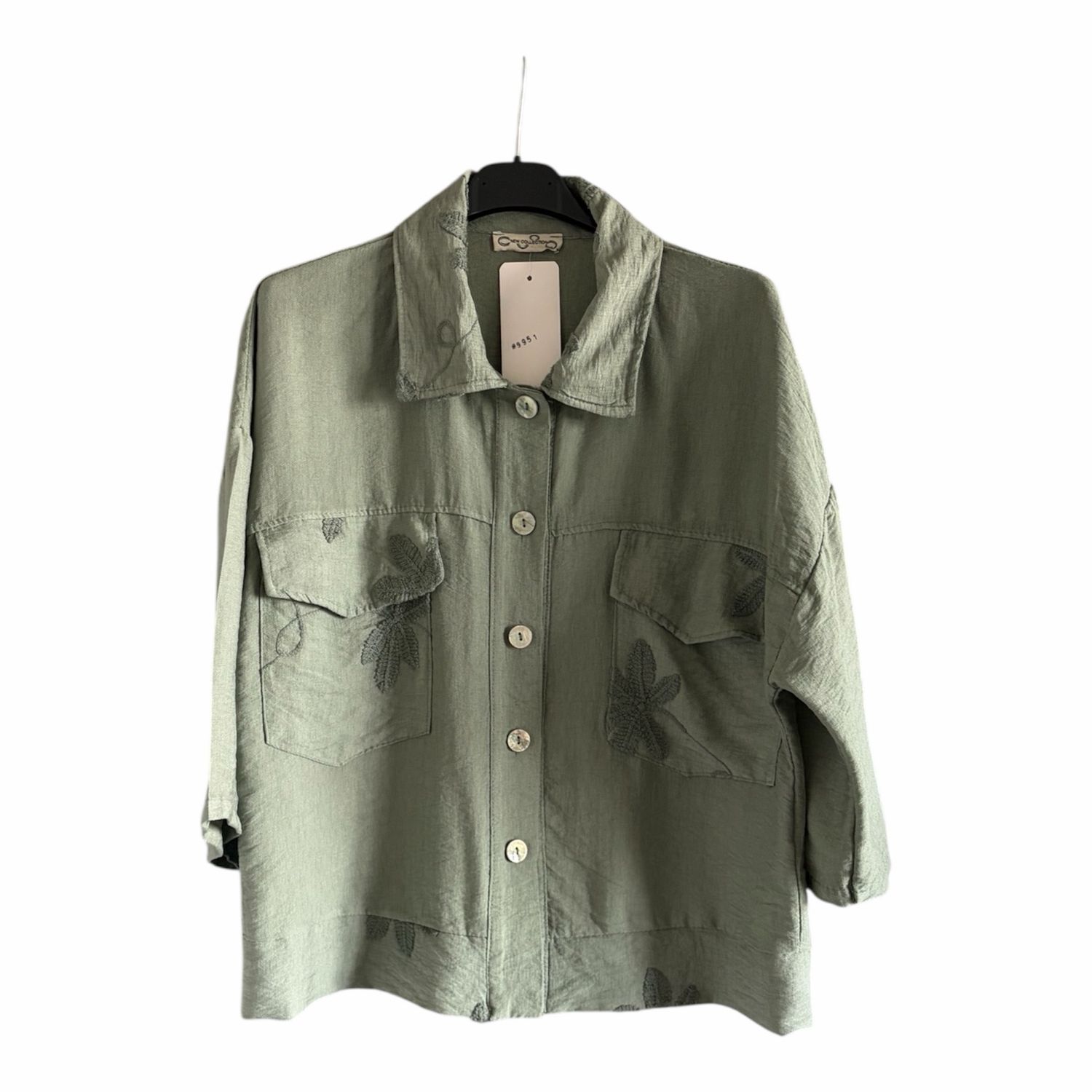 Infinity Me Viscose Jacket met Borduur- Kort Jasje Voor Dames