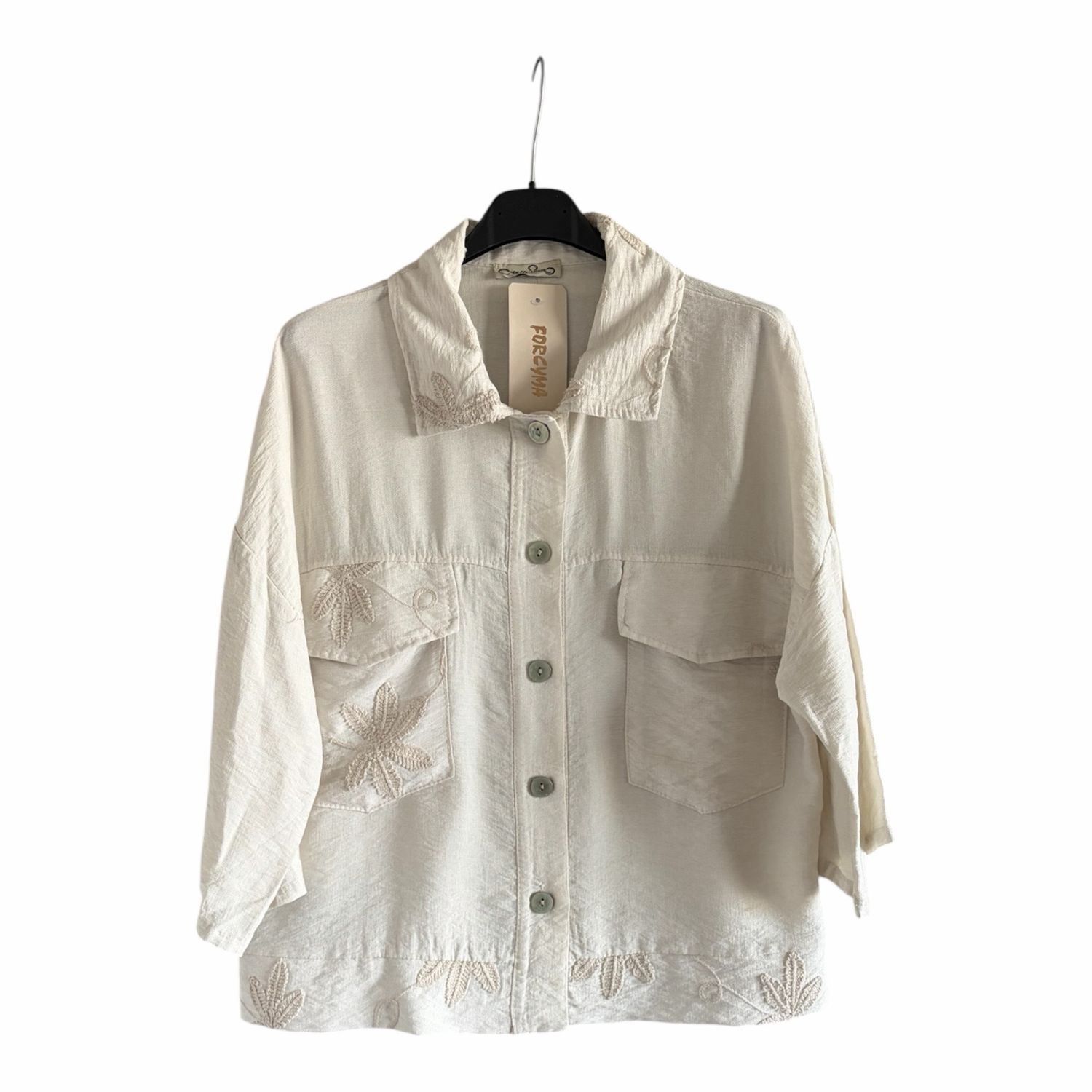 Infinity Me Viscose Jacket met Borduur- Kort Jasje Voor Dames