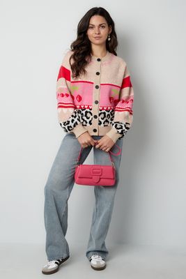 Cherries knit cardigan