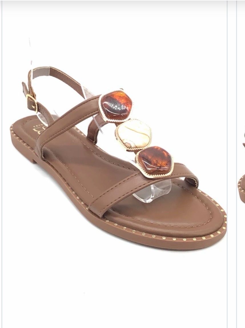 Infinity Me sandalen met sierdetail – elegante zomer sandaal met comfortabele pasvorm