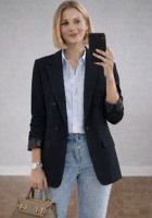 Zwarte Blazer – Elegante Pasvorm – Infinity Me