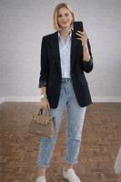 Zwarte Blazer – Elegante Pasvorm – Infinity Me