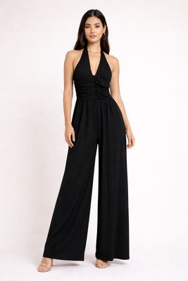 Halter Jumpsuit – Elegante One Piece met Flatterende Fit