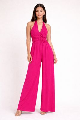 Halter Jumpsuit – Elegante One Piece met Flatterende Fit