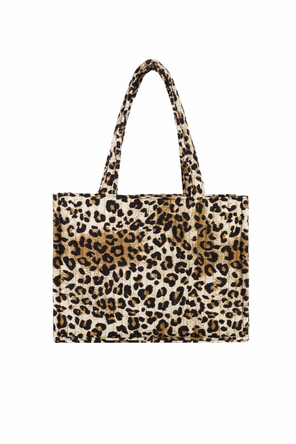 Infinity Me Leopard Shopper – Statement Tas met Ruime Fit
