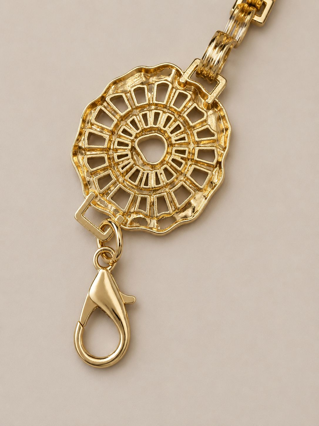 Gouden kettingriem met muntdetails | Elegant &amp; vrouwelijk