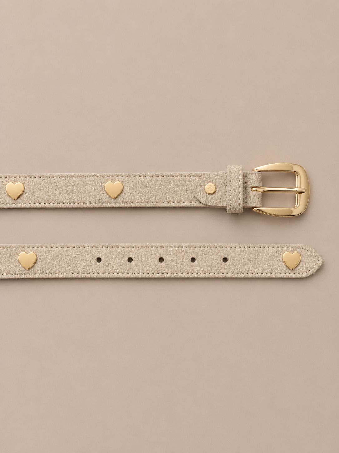 Smalle riem met gouden gesp | Tijdloos &amp; stijlvol