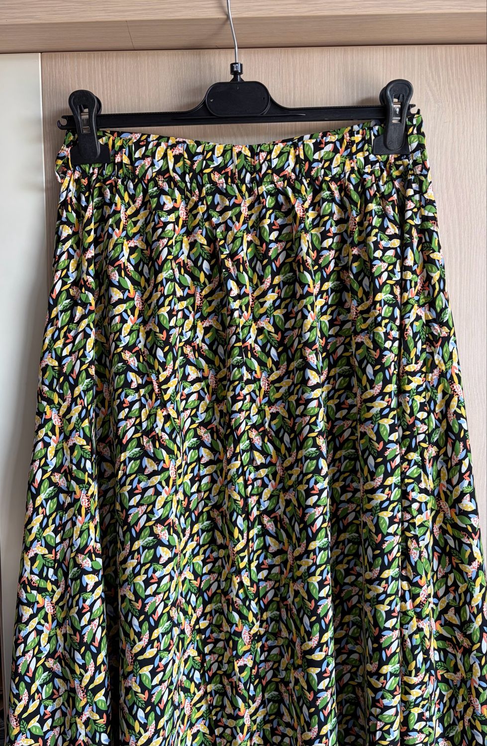 Infinity Me Midi Rok – Groen Print | Comfort Fit &amp; Flatterende Taille