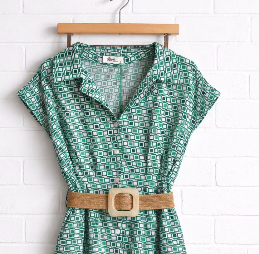 Infinity Me Summer Breeze Jumpsuit – Groene Print | Comfort Fit &amp; Flatterende Taille