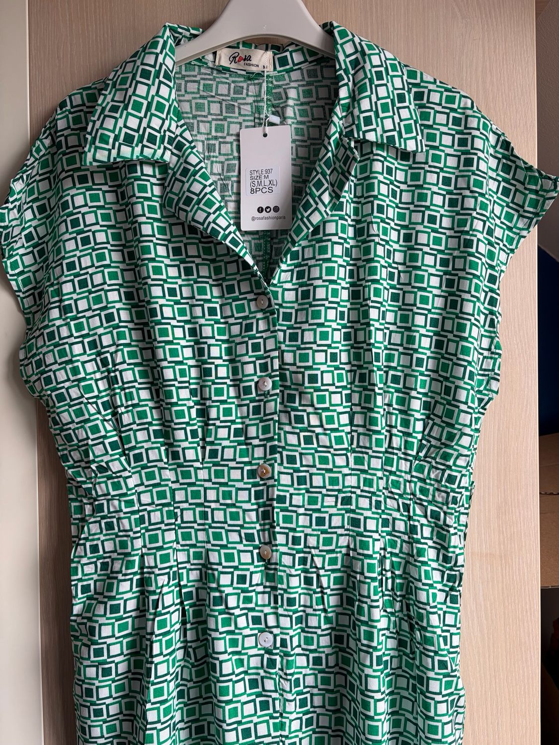 Infinity Me Summer Breeze Jumpsuit – Groene Print | Comfort Fit &amp; Flatterende Taille