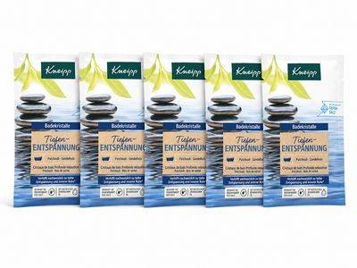 Tiefen Entspannung - Diepe Ontspanning - Kneipp Bad Kristallen- Zakje Badzout 60gr