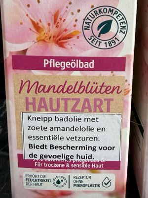 Kneipp Mandelbloesem Badolie – Verzorgende Badolie voor Gevoelige Huid