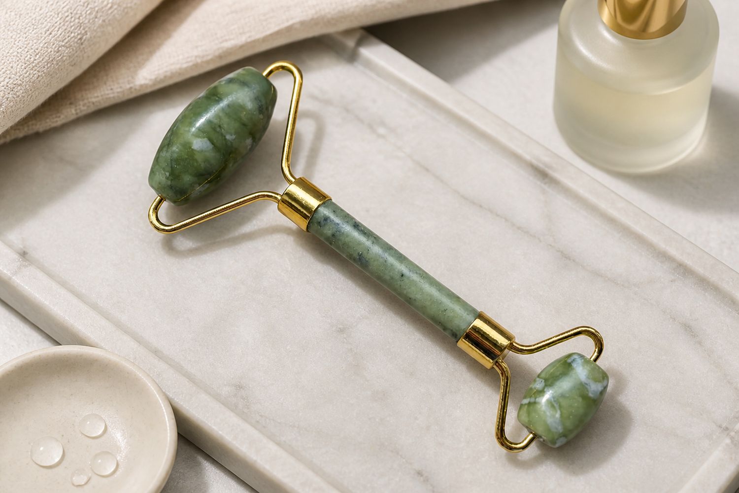 Jade Roller – Echte Jade Gezichtsmassage Tool