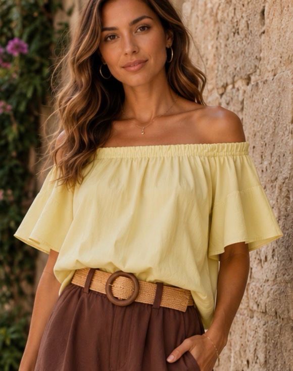 Off Shoulder Top - Luchtige Blouse