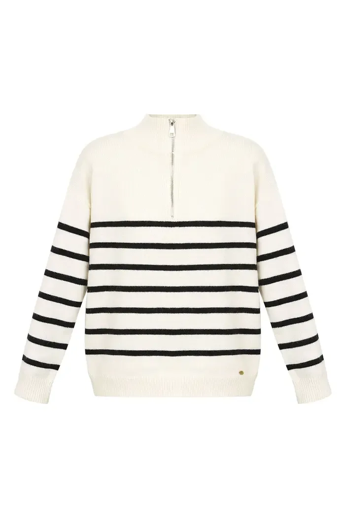 gestreepte sweater