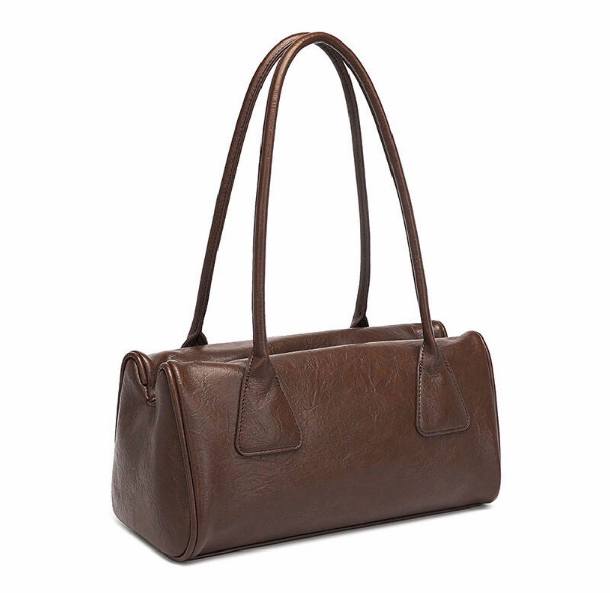 Vintage Cylinder Handtas – Luxe Minimal Bag