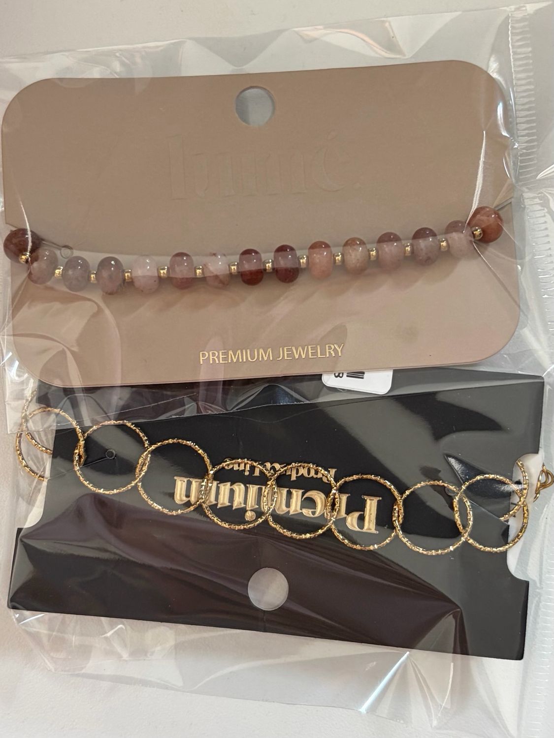 Sieraden Set- Armbanden Set- Natuursteen
