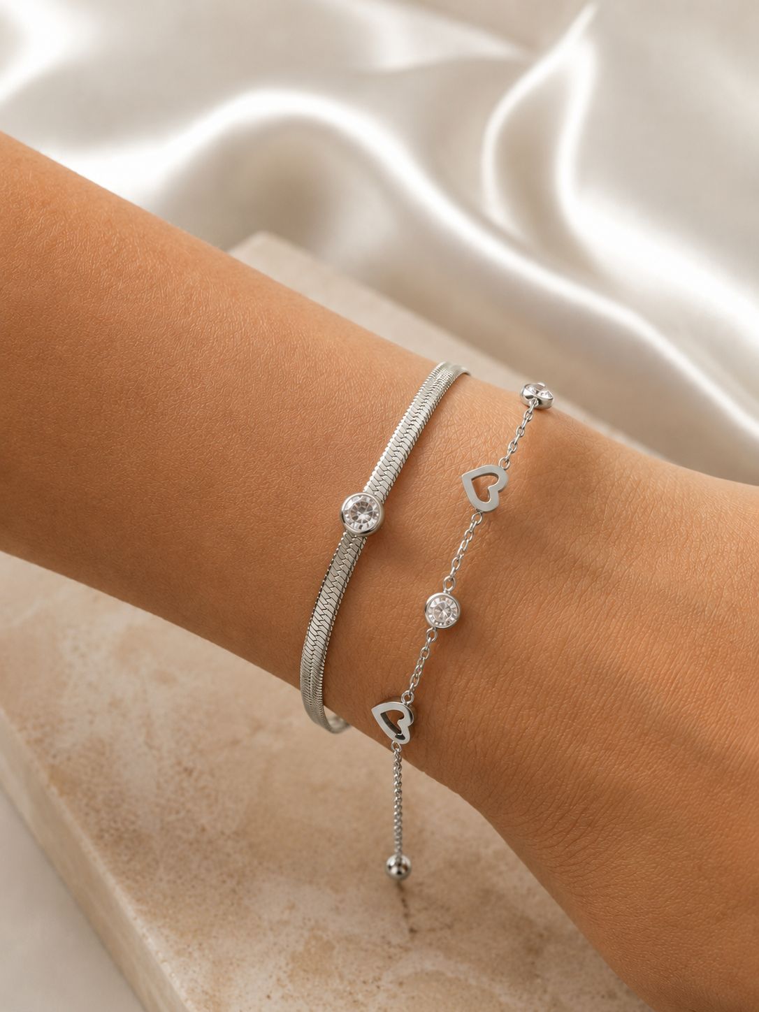 Sieraden Set- Armband Set- Stainless Steel