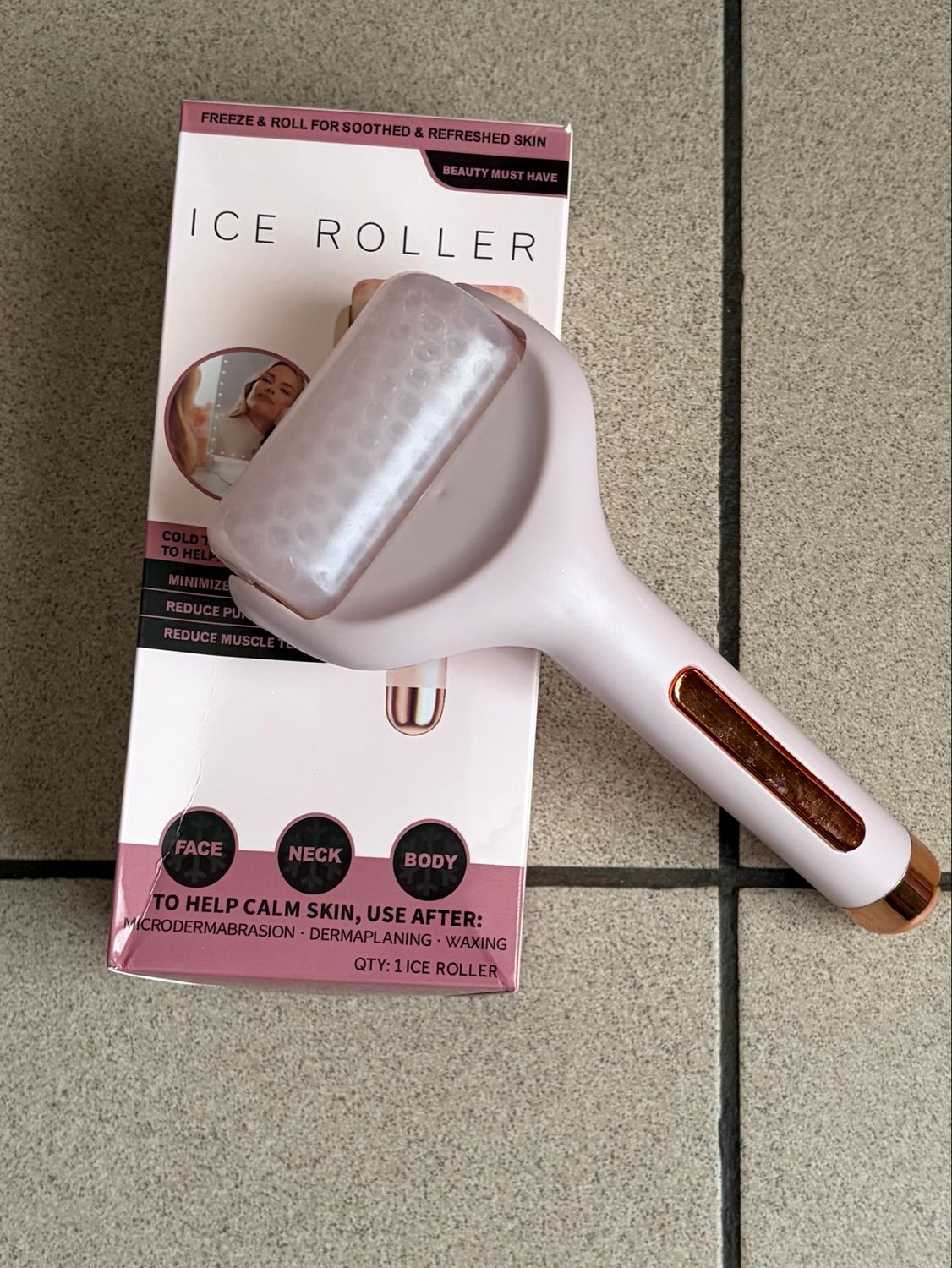 Ijsroller Massage- ❄️ Bye bye puffiness &amp; tension – hello Ice Roller!