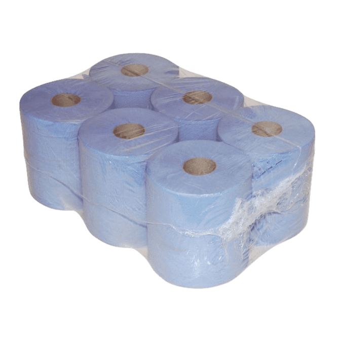 Midi blauw papier 1 x 6