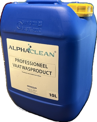 Professioneel Vaatwasproduct ALPHACLEAN® Met Chloor 10L
