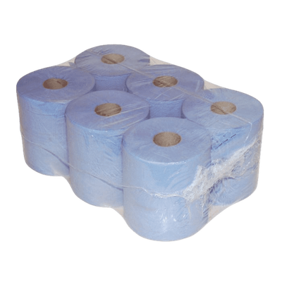 Midi blauw papier 1 x 6