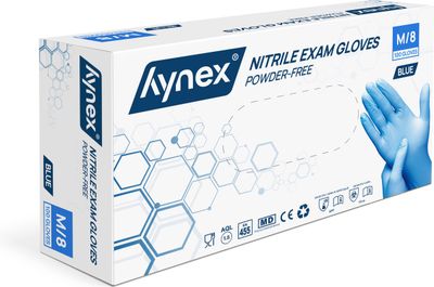 Nitril Handschoen Blauw Medium 10 x 100st​