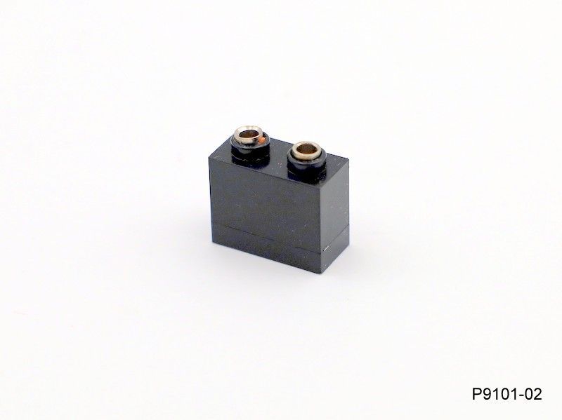 Stromverteiler 2-fach schwarz Stromverteiler 2-fach schwarz