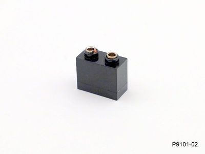 Stromverteiler 2-fach schwarz Stromverteiler 2-fach schwarz