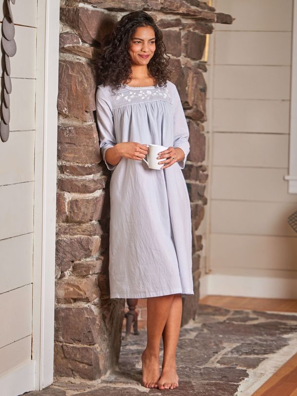 Robe de nuit Moonlight grey - April Cornell