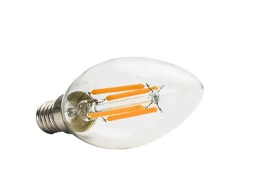 5 x Filamentlamp C35 - LED - 6W - 2700K - E14 - Dimbaar