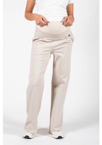 Love2Wait Pants Wide Leg Beige