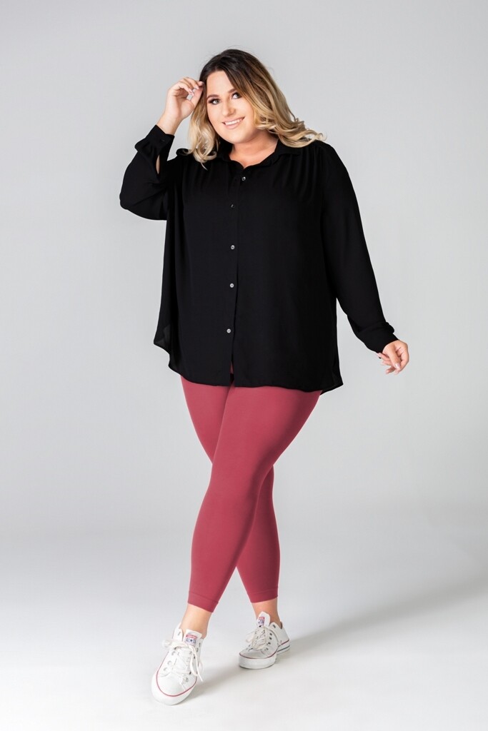 LEGGING LUIZA 120DEN GARNET
