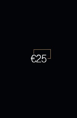 CADEAUBON 25 EURO