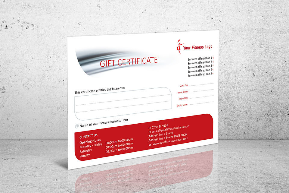 Gift Certificate