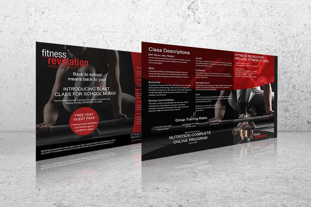 Group Exercise Timetable
