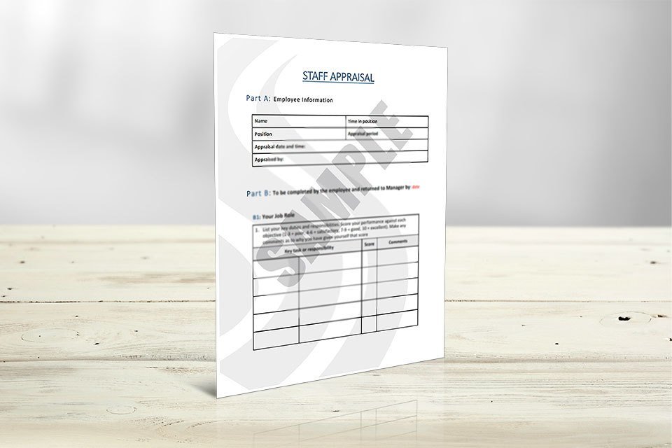 Staff Appraisal (6 pages)