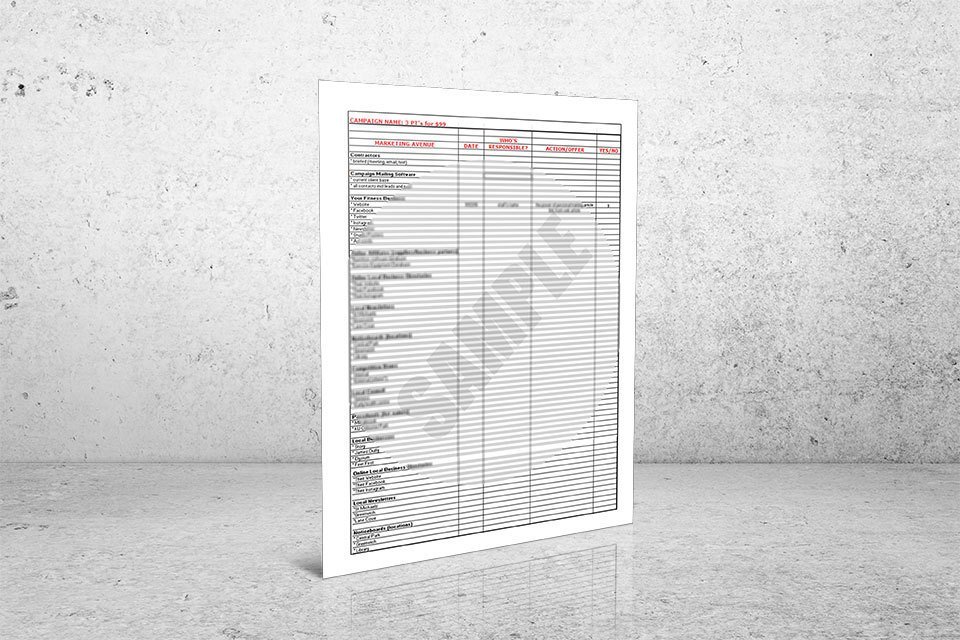 Marketing Avenues Template