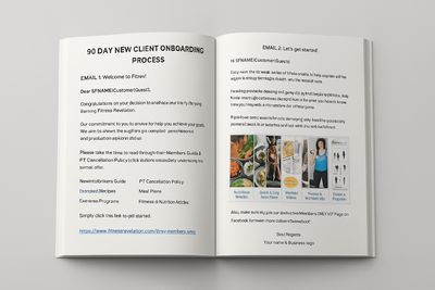 Client Onboarding Email Series (First 90 Days)