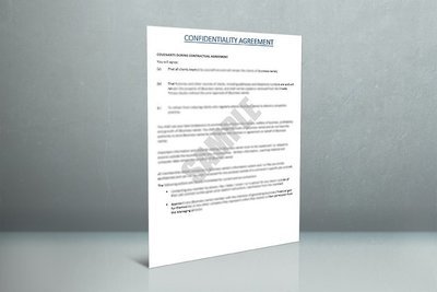 Confidentiality Agreement (2 pages)