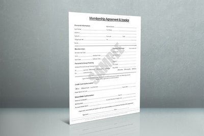 Membership Agreement (2 pages)