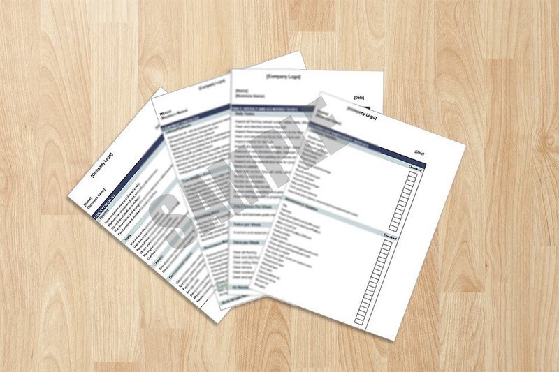 Safety & Maintenance checklist (5 pages) Safety & Maintenance checklist (5 pages)