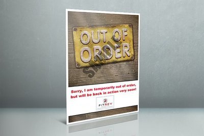 Equipment Out Of Order Sign