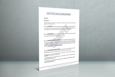 Employee Contract (4 pages)