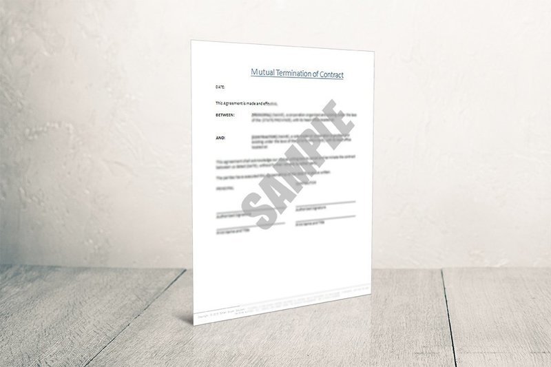 Mutual Termination of Contract