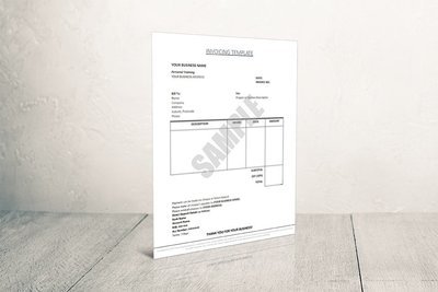 Staff Invoicing Template