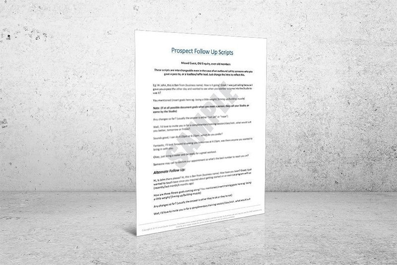 Prospects Follow Up Scripts (4 pages)